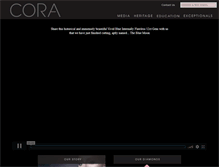 Tablet Screenshot of corainternational.com